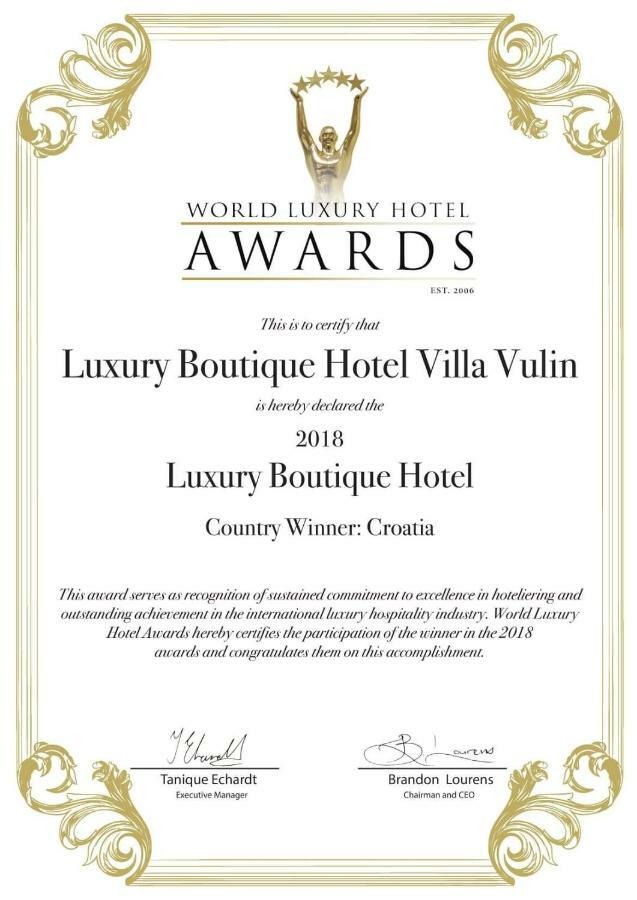 PUY Luxury Boutique Hotel Villa Vulin מראה חיצוני תמונה